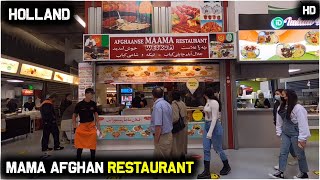 Afghan Restaurants  Food clothes Shops  Beverwijk Bazaar Holland  2020  HD [upl. by Nuawad]