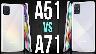 A51 vs A71 Comparativo [upl. by Aven719]