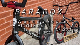 WETHEPEOPLE PARADOX FRAME BUILD  HARVESTER BIKES [upl. by Ornstead]