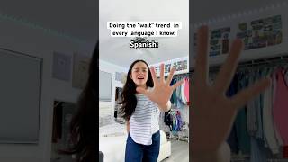 How many languages do you know 👀😆 fypシ゚ skit languages funny trend school shorts viral [upl. by Erolyat256]