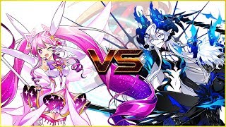 Elsword 대전 경기PvP Match 62보랏빛마력 vs 슈넴노예 [upl. by Ferrick]