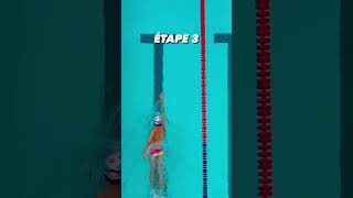 La culbute en 4 étapes  🔄 natation crawl sport nager [upl. by Manny561]