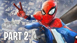 Spider Man PS4 Walkthrough Part 2 Marvels SpiderMan PS4 Pro Gameplay [upl. by Ayenet]