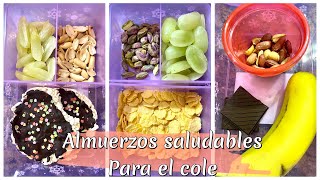 IDEAS DE ALMUERZOS SALUDABLES PARA EL COLE [upl. by Adnahsar654]