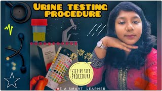 Urine Analysis proceduresugar and albumin testhow to explain in exameasy step procedure [upl. by Noyr]
