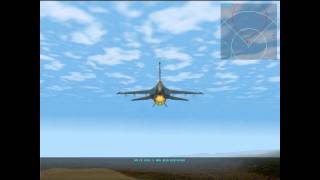 Classic F16 Multirole Fighter  Gameplay 1  Graphic test HD5770 [upl. by Nagorb]