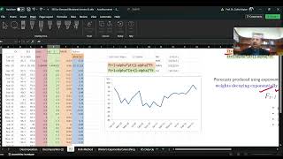 How to do Simple Exponential Smoothing in Excel [upl. by Lotsyrk]