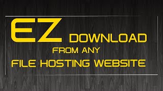 The easiest way to download from File Hosting Website Check it out [upl. by Yelnikcm]