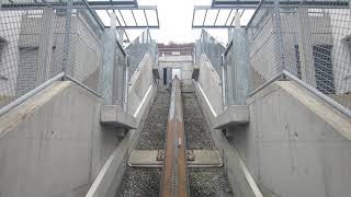 Privater Schrägaufzug Affoltern mit Kette statt Zugseil  inclined lift in Switzerland with a chain [upl. by Lissner604]