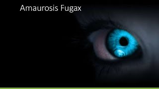 Amaurosis Fugax sudden lose of vision [upl. by Damiani]