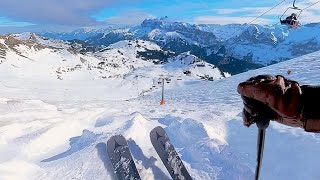 UNCUT Härteste Skipiste der Welt Schweizer Wand ohne Pause [upl. by Jonas]