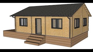 Le BUDGET du CHALET AUTONOME de 45m² comment être propriétaire pour avec PEU dARGENT [upl. by O'Donoghue]