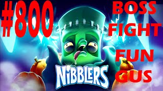 Rovio NibblersBoss Fight Fun Gus Level800 Three Star Walkthrough [upl. by Raynold]