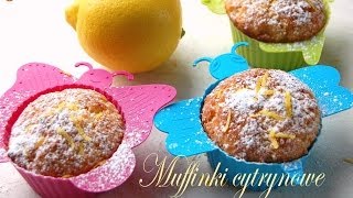 Muffinki cytrynowe  TalerzPokustv [upl. by Tome336]