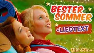 Bibi amp Tina  DER BESTE SOMMER jetzt mit LYRICS zum Mitsingen [upl. by Mcnamara853]