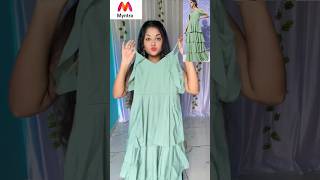 Myntra maxi dress haul under 500 ✨😱 Myntra shopping 🛍️ fashion myntra dress [upl. by Puri]