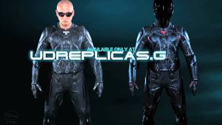 UD Replicas Tron Legacy Rinzler Replica Motorcycle Suit [upl. by Aleunamme532]