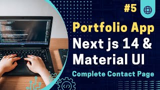 5 How To Build A Personal Responsive Portfolio Website Reactjs Nextjs 14 Material UI 🔥🔥🔥 [upl. by Fanestil]