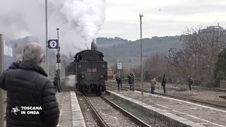 Un treno a vapore riapre la Siena Grosseto [upl. by Gen]