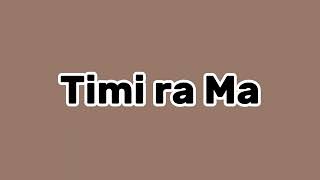 Timi ra ma guitar cover [upl. by Enilra895]