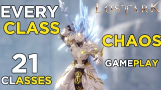 Lost Ark Gameplay All Classes  Chaos Dungeons  21 Classes [upl. by Lopez]