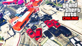 MEGA BLOCUS GTA 5 ONLINE [upl. by Durrace]