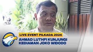 LIVE EVENT  Ahmad Luthfi Temui Joko Widodo di Kediamannya [upl. by Yroc913]