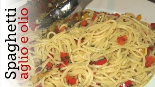 Rezept  Spaghetti aglio e olio Red Kitchen  Folge 94 [upl. by Ashlin]