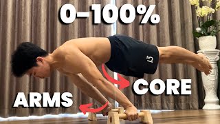 Planche Progressions From Zero to Full amp How To Unlock Them All  How To Planche For Beginners [upl. by Irami]