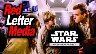 RedLetterMedia Star Wars Episode 1 The Phantom Menace Commentary  Mr Plinkett [upl. by Reinar]