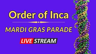 Order of Inca 2024 Mardi Gras Parade  Mobile Alabama [upl. by Horlacher]