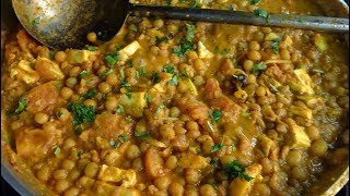 Indian Restaurant Staff Curry Recipe Yellow Matar Paneer  Tandoori Roti at Chai Naasto London [upl. by Fermin]