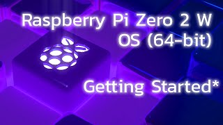 Getting Started Install Raspberry Pi Zero 2W 64bit OS to 128GB SD Card [upl. by Gitt95]