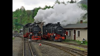 Lößnitzgrundbahn  Einsatz am Fichtelberg  Teil 1 [upl. by Amy]