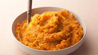 How to Make Rachaels Mashed Sweet Potatoes  Food Network [upl. by Mcknight]