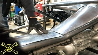 How To Make Custom Car Parts with Sheet Metal [upl. by Katt]