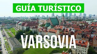 Varsovia Polonia  Atracciones paisajes vistas revisión  Vídeo dron 4k  Ciudad de Varsovia [upl. by Adarbil252]