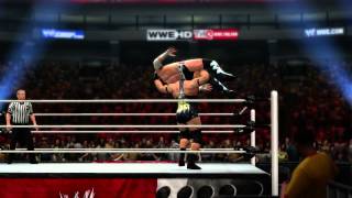 Ryback hits his finisher in WWE 13 Official [upl. by Sayer]