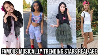 Famous MusicalLy Tik Tok Trending Stars Real Age Transformation [upl. by Ninnette646]