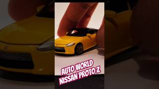 NISSAN PROTO Z UNBOXING 164 WITH MOVING PARTS  AUTO WORLD DIECAST CAR [upl. by Chapen477]