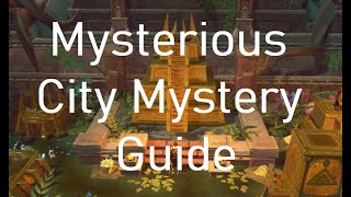 Runescape 3 Archaeology quotMysterious Cityquot Mystery Guide  150 Monolith Energy  Relics to use now [upl. by Elma]