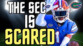 Vernell Brown Future BREAKOUT  4⭐️ Florida Gators Wide Receiver Recruit  NASTY Route Running [upl. by Ettennaej]