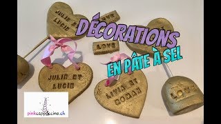 ◊ Pâte à sel ◊ Recette amp décoration [upl. by Urias575]