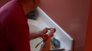 Home Maintenance amp Repair Tips  How to ReCaulk a Bathtub [upl. by Ajin]