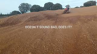 HONDA CR 125 ELSINORE 1982 TRACK TEST TWO STROKE VINTAGE MOTOCROSS [upl. by Arin352]