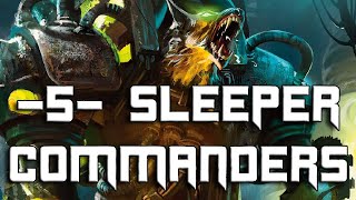 5 More Sleeper Commanders [upl. by Lleznov807]