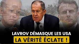 LEXCELLENT DISCOURS DE LAVROV  PLUS PERSONNE NE POURRA DIRE QUIL NÉTAIT PAS INFORMÉ [upl. by Girand]