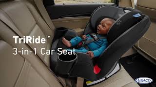 Graco® TriRide® 3in1 Car Seat [upl. by Esilana]