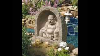 Garden Buddha Statues [upl. by Einobe]