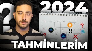 2024 Yılı İçin Milyoner Edecek 11 Kripto Tahminim 2 Bölüm [upl. by Aneelad701]